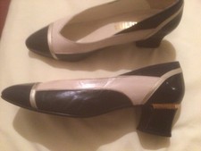 Sorina Navy &cream Shoes.Great