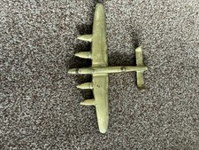 WW2 Brass Trench Art Model Of