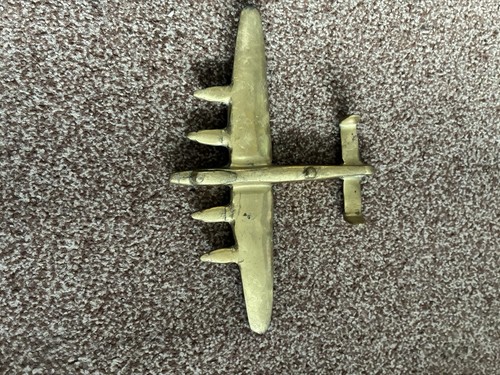 Ww2 brass trench art model - brass, of