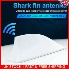 White Car SUV Shark Fin FM/AM