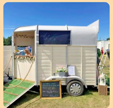 converted horsebox trailer cocktail bar /gin bar /prosecco bar / mobile trailer