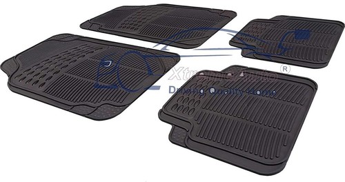 Front rear black rubber - front,