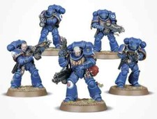 warhammer 40k multipart space marine Primaris Intercessor squad x 5 new on sprue