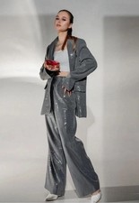 ZARA BNWT SILVER GREY