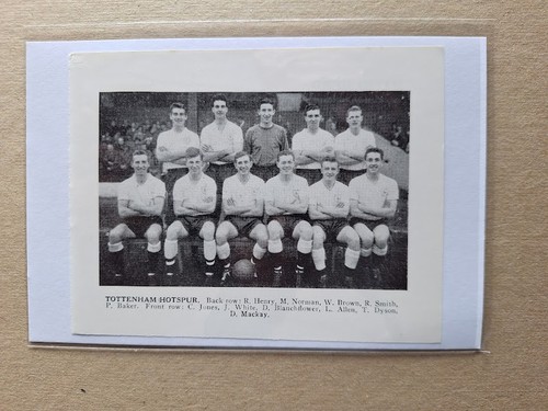 Spurs 1961 double memorabilia - 1961,