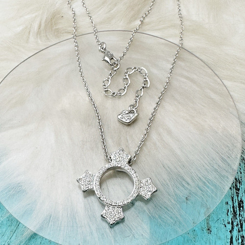 Swarovski swan signed - swan,