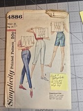 1950s Vintage Simplicity 4886