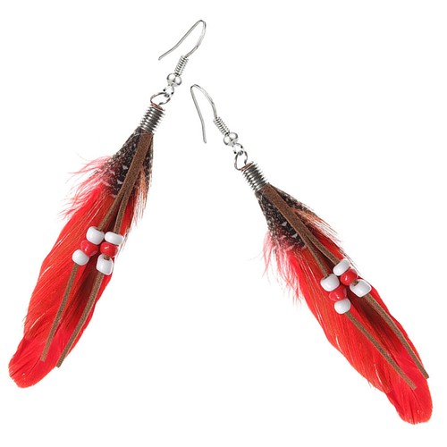 Vintage jewelry plume earrings - jewelry,