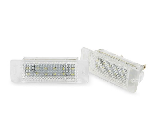 Number plate lights for opel - plate,