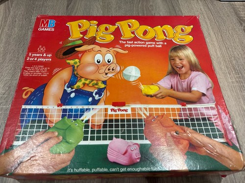 Vintage 1986 games pig - games, "pig