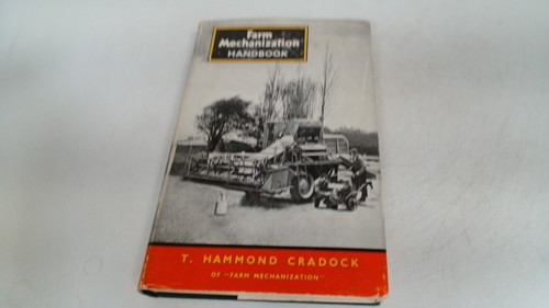 Farm mechanization handbook t - mechanization,