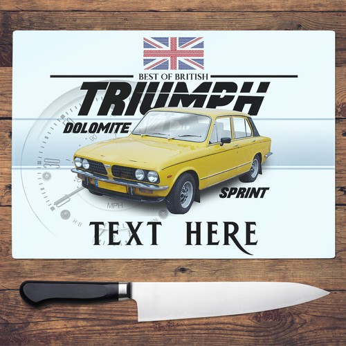 Personalised triumph dolomite - triumph,