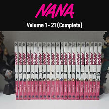 NANA (Vol. 1-21) Manga Complete Set Full/Loose English Version Comic Book Series
