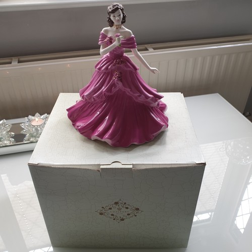 Coalport figurine lady - figurine,