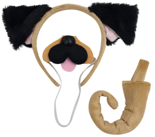 Pug dog 3pcs set - set, /