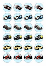 24 RACING CARS  BIRTHDAY