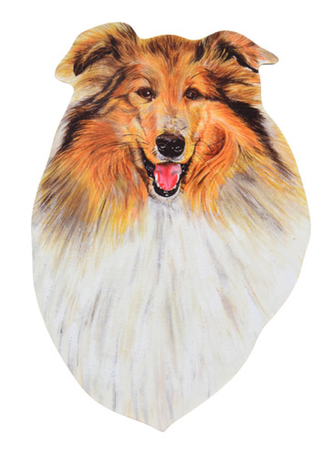Rough collie magnet - rough,