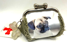 Fuzzynation Pug coin purse
