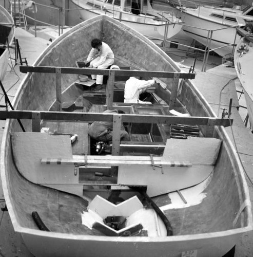 France boat construction - boat, in