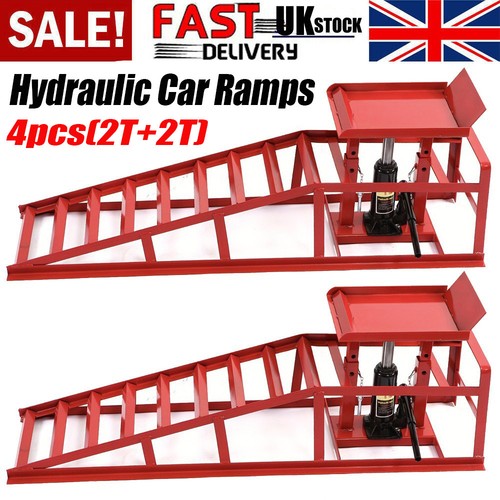 Hydraulic car ramps pair - ramps,