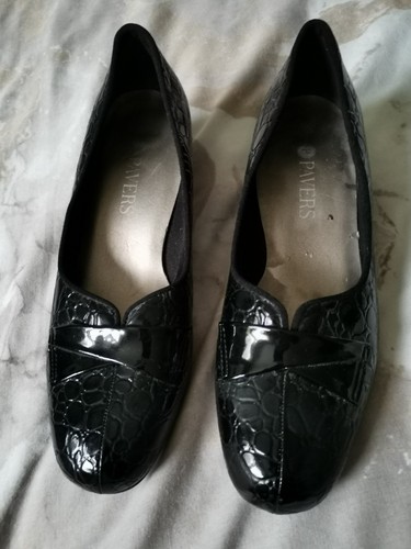 Ladies pacers black patent - ladies,