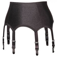 Black Deep Waist Suspender