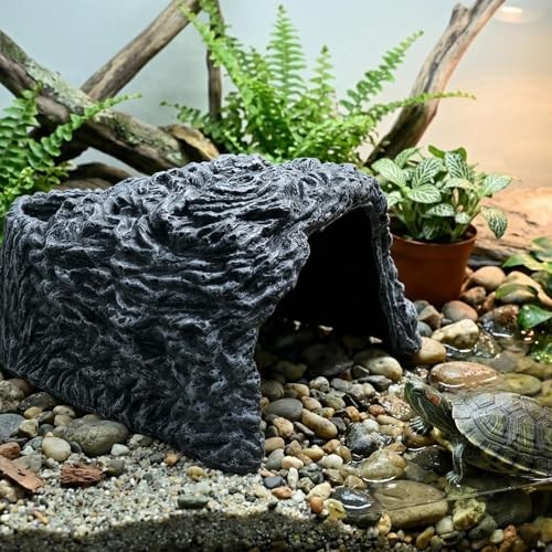 Large reptile hide cave - large,