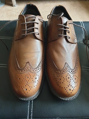 Men brown brogues with - men's,