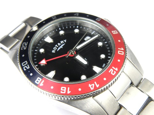 Men rotary gb00680 gmt - men's, gb00680/04