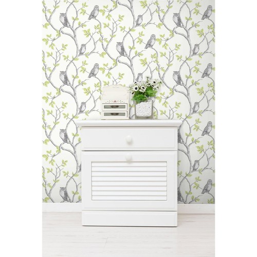 Woodland owls wallpaper rolls - woodland,