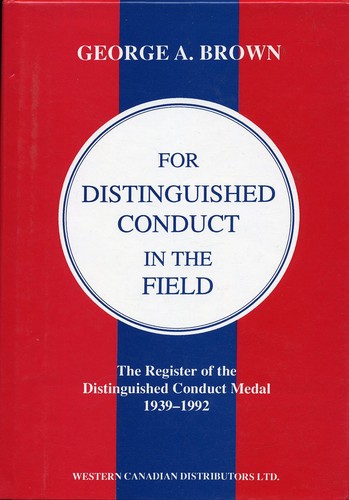 For distinguished conduct - distinguished, in