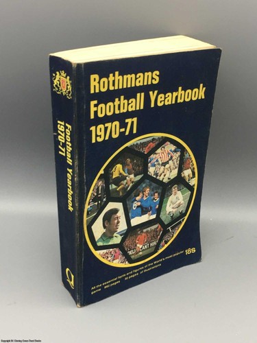 Rothmans football yearbook - football,