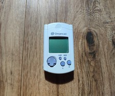 Official Sega Dreamcast White Visual Memory Unit VMU HKT-7000 - Japanese Import