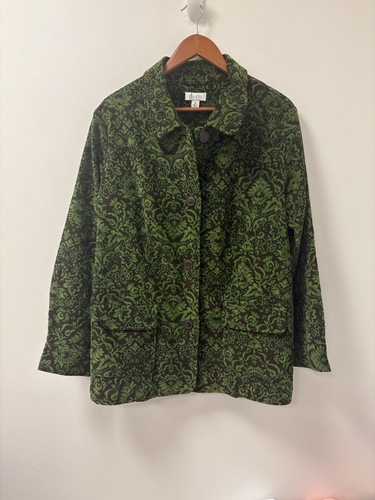 Denim jacket green - denim, &