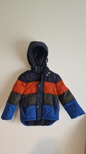 Joules Boys Newbold Colourblock Padded Jacket Baby Coat Age 1 Year