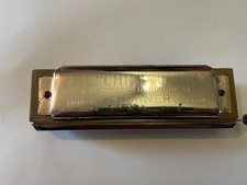 VINTAGE M.HOHNER CHROMONICA 260 10 HOLE HARMONICA KEY C