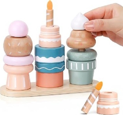 Montessori stacking toy - montessori,