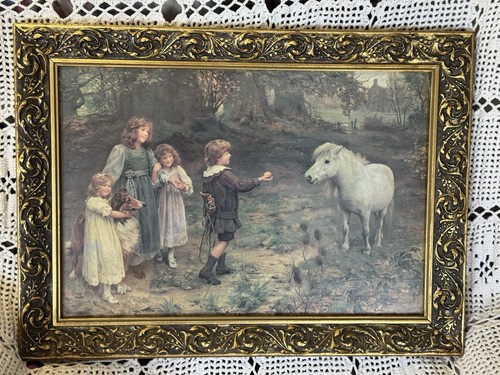 Vintage picture print - print, a