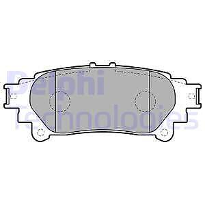 Lp2196 delphi brake pad - brake, set