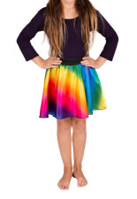 GIRLS Unicorn Rainbow Troll Dance Show Costume Fancy Dress