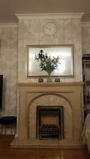 Fireplace surround with - surround,