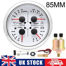 85mm 4 IN 1 Gauge Boat Car