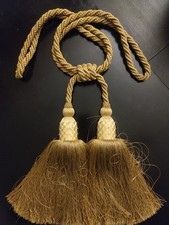 Designer Vintage Double Tassel