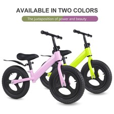 12" Kids Balance Bike Walking Running Training Bicycle For 2-6 Years Children UK