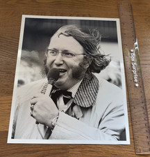 An original vintage TV Times publicity print of John McCririck (tv personality).