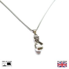 Boxing Glove Pendant Necklace