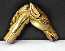 Vintage Brass Horse Head