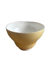 Vintage Yellow Wedgwood Bone China 4144 Sugar Bowl