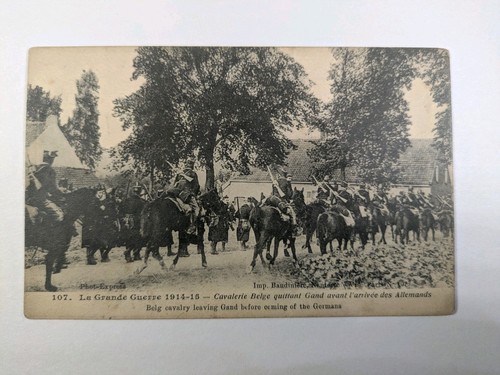 World war belgium cavalry - world, 1
