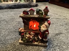 Vintage Christmas Fireplace